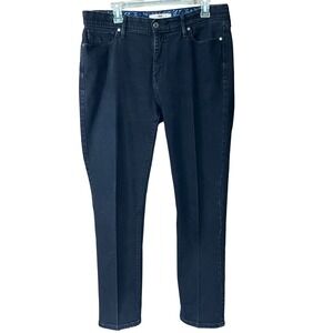 Levis 525 Perfect Waist‎ Straight Leg Jeans Dark Wash Womens Size 16